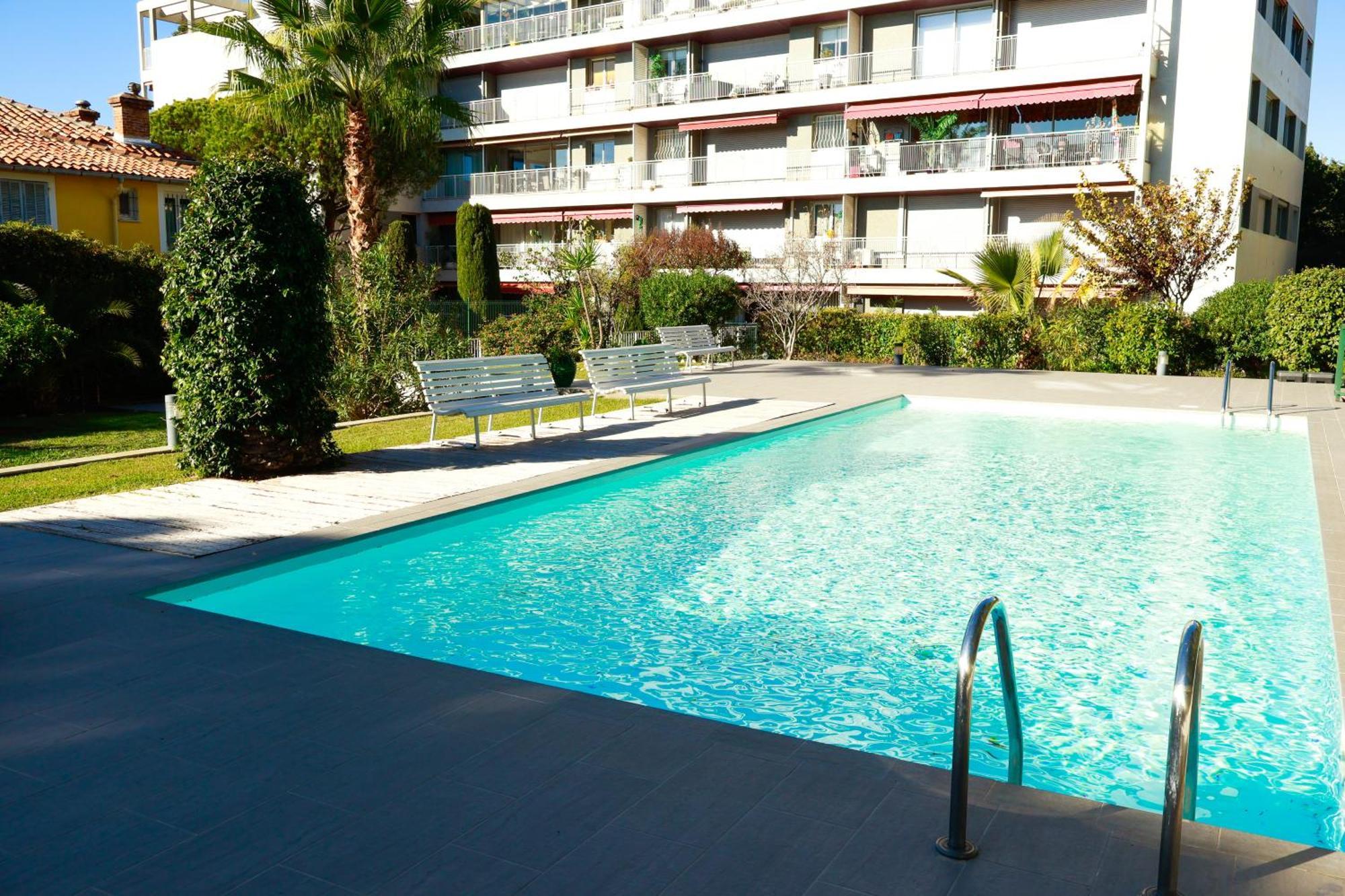 Studio- Nice Mont Boron, Piscine Sur La Residence 外观 照片